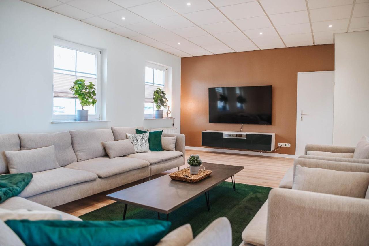 XXL Ferienhaus Goldberger See - Sauna - 16 Personen Exterior foto