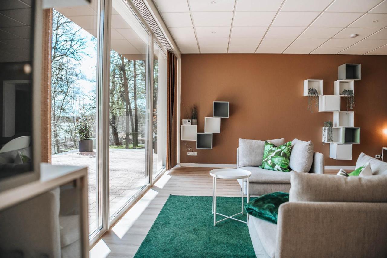 XXL Ferienhaus Goldberger See - Sauna - 16 Personen Exterior foto