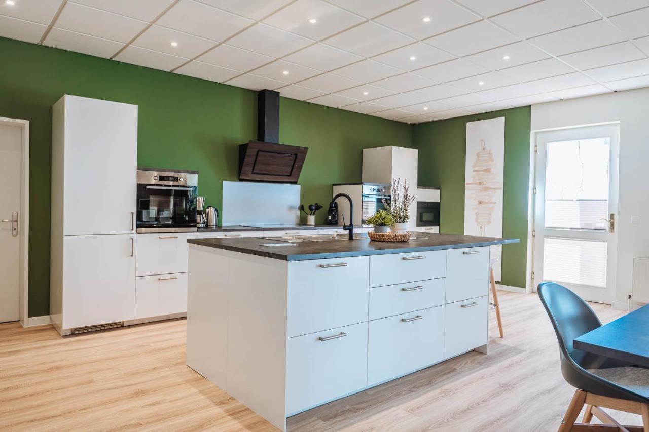 XXL Ferienhaus Goldberger See - Sauna - 16 Personen Exterior foto