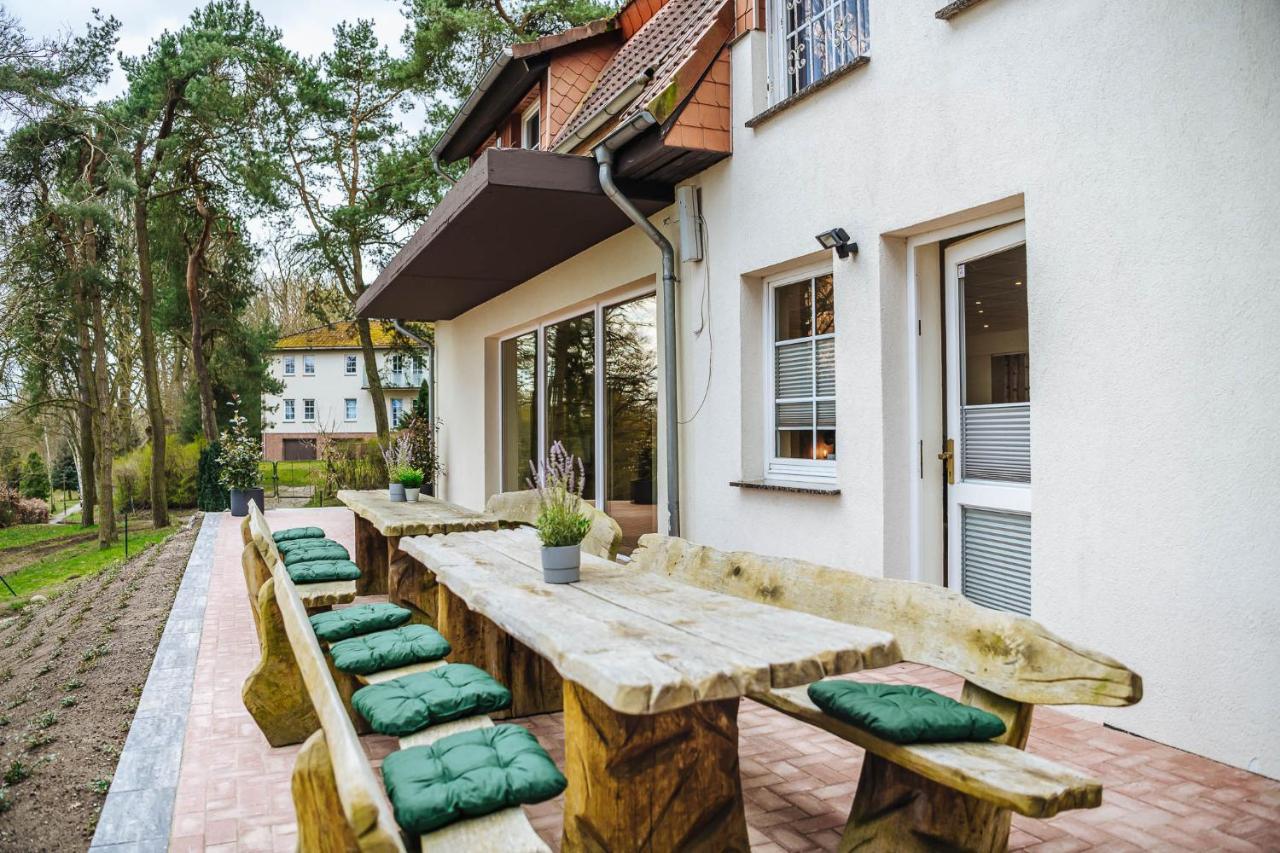 XXL Ferienhaus Goldberger See - Sauna - 16 Personen Exterior foto