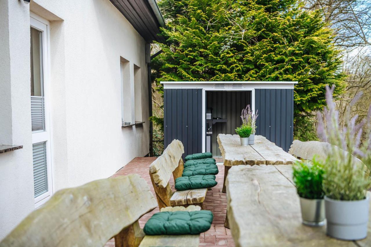 XXL Ferienhaus Goldberger See - Sauna - 16 Personen Exterior foto