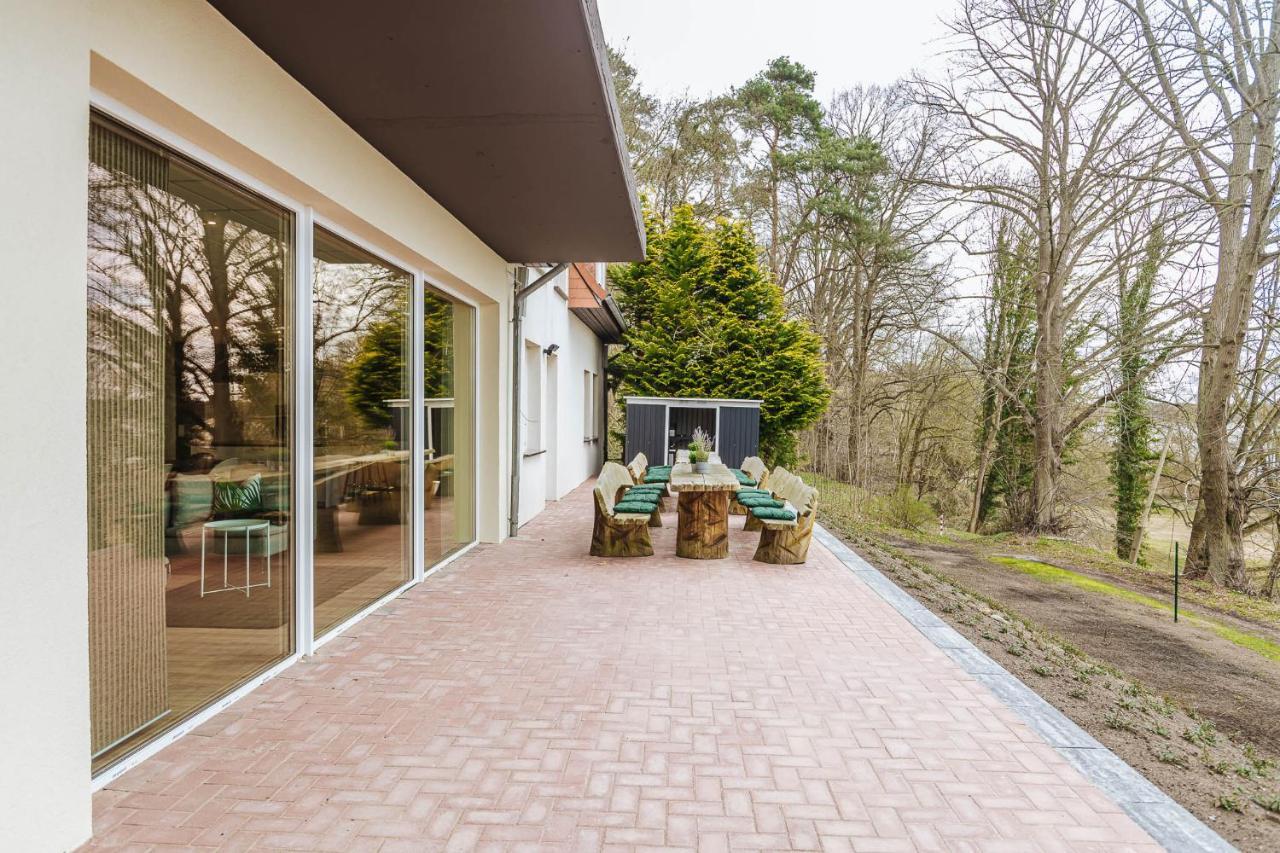 XXL Ferienhaus Goldberger See - Sauna - 16 Personen Exterior foto